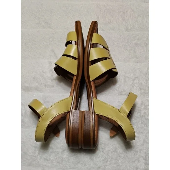 Miz Mooz Leather Fisherman Ankle Strap Sandals - Sabby Women's Sz US 7.5-8 EU 38 - Picture 4 of 8